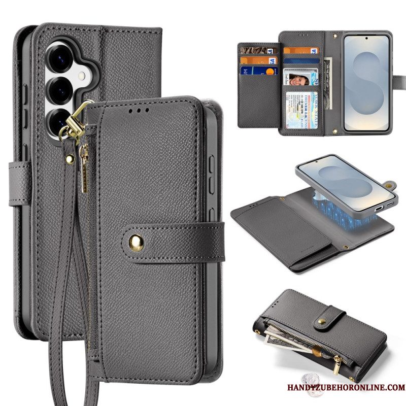 Flip Case Leren Samsung Galaxy S26 Plus Afneembare Hoes Lawa-serie Dux Ducis