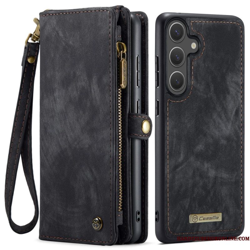 Flip Case Leren Samsung Galaxy S26 Plus Caseme Leerlook