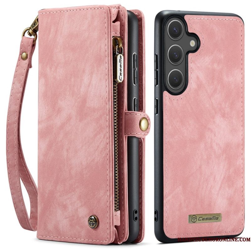 Flip Case Leren Samsung Galaxy S26 Plus Caseme Leerlook