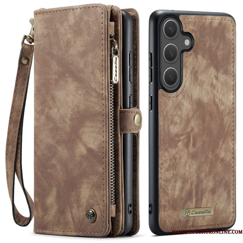 Flip Case Leren Samsung Galaxy S26 Plus Caseme Leerlook