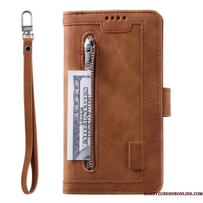 Flip Case Leren Samsung Galaxy S26 Portemonnee Met 9 Kaartsleuven