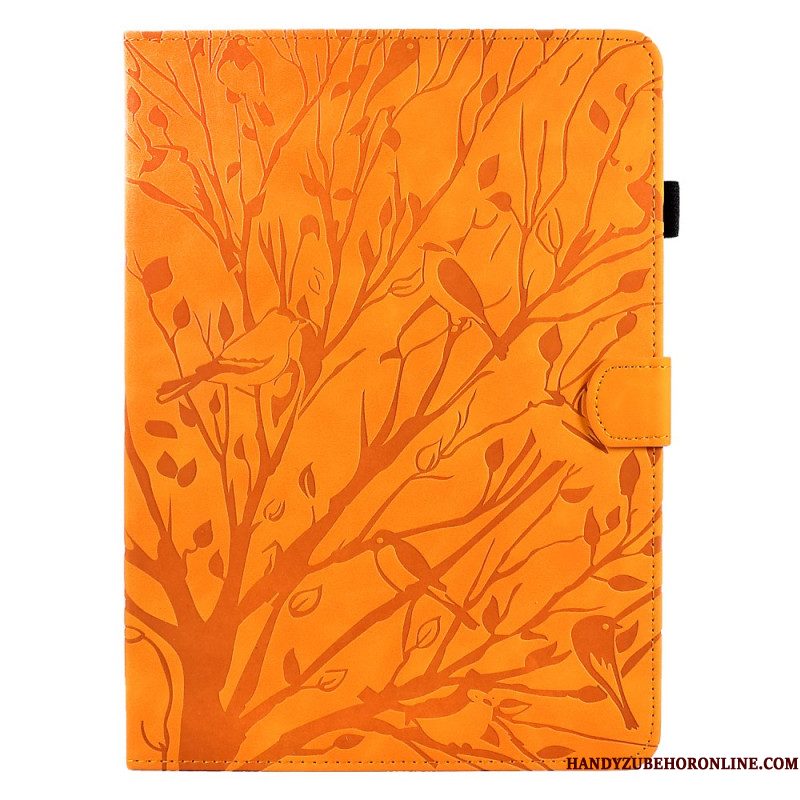 Flip Case Leren Samsung Galaxy Tab S11 Suède Takeffect
