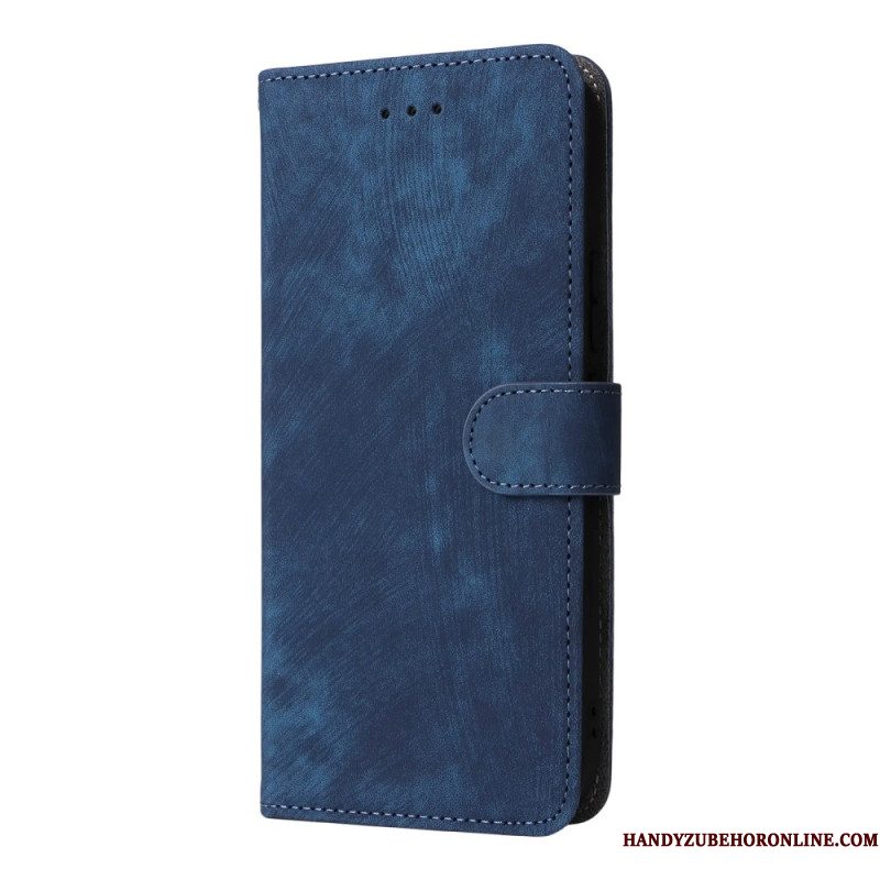 Flip Case Leren Sony Xperia 1 Vii Rfid-bescherming En Bandje