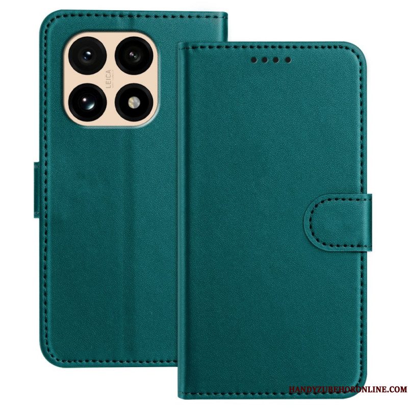 Flip Case Leren Xiaomi 15t Leer-effect
