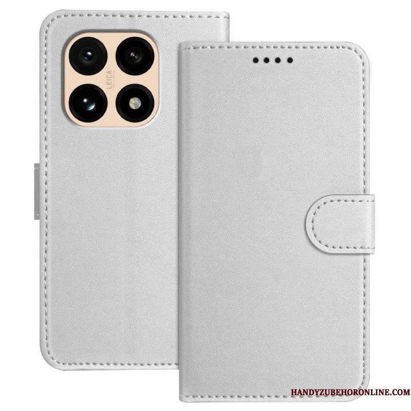 Flip Case Leren Xiaomi 15t Leer-effect