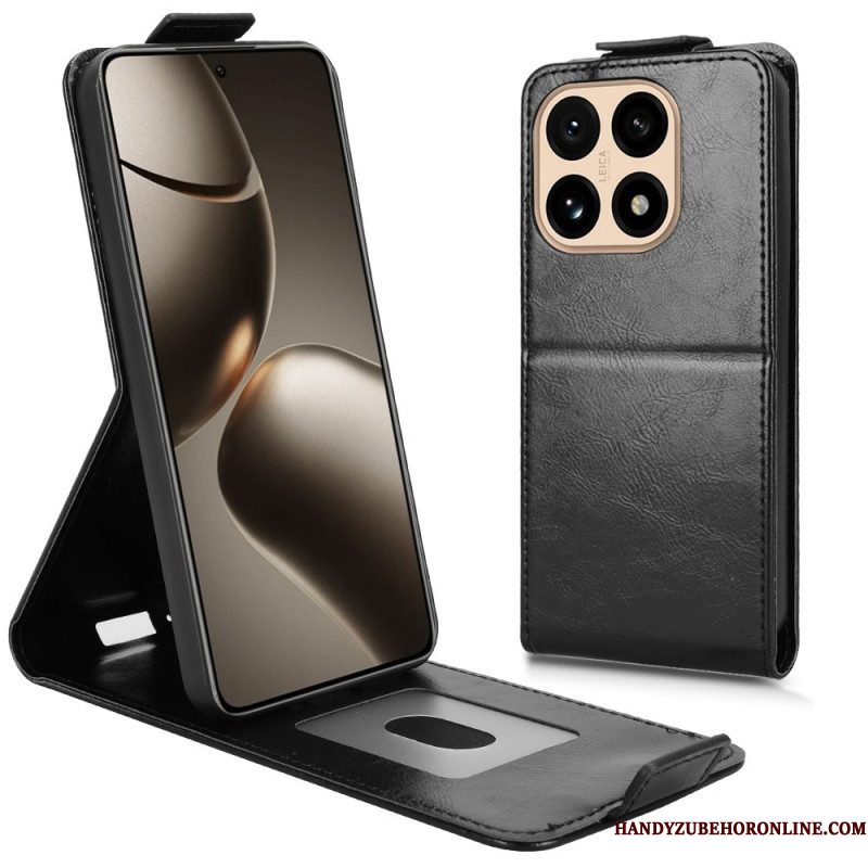 Flip Case Leren Xiaomi 15t Verticaal Flip-ontwerp
