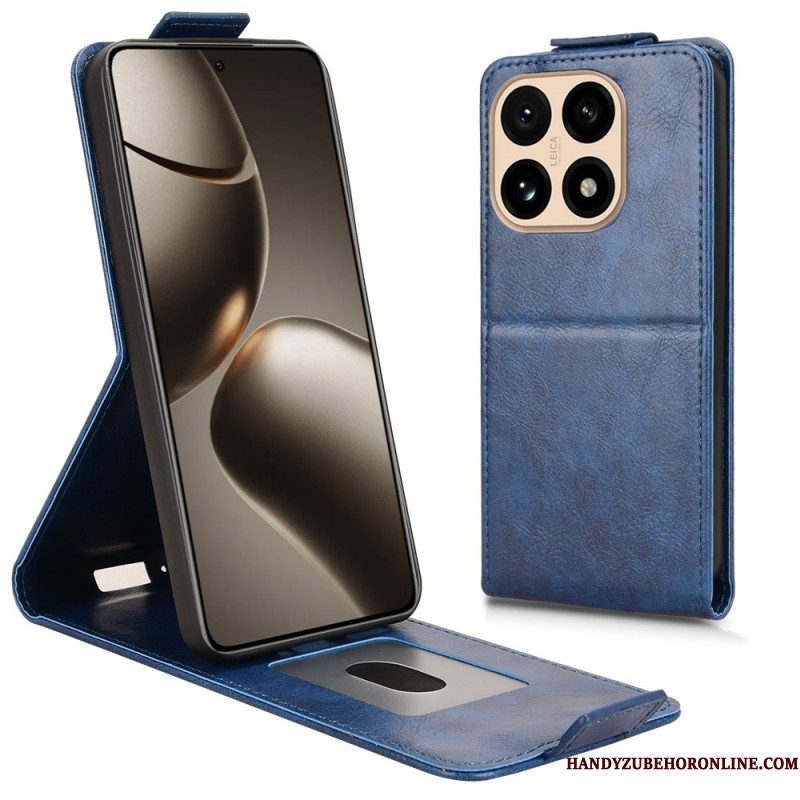 Flip Case Leren Xiaomi 15t Verticaal Flip-ontwerp