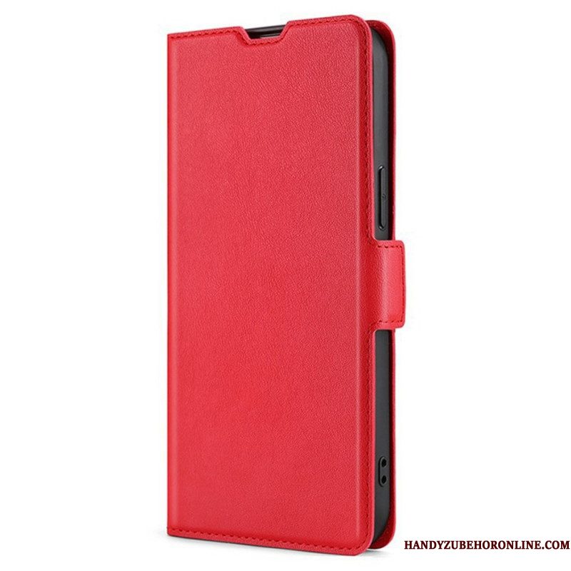Flip Case Leren Xiaomi 17 Pro Max Dubbele Sluiting Van Imitatieleer