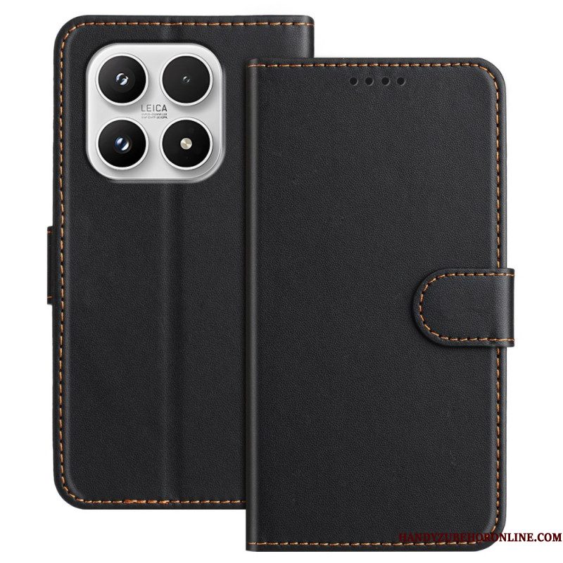 Flip Case Leren Xiaomi 17 Slank Pasvorm