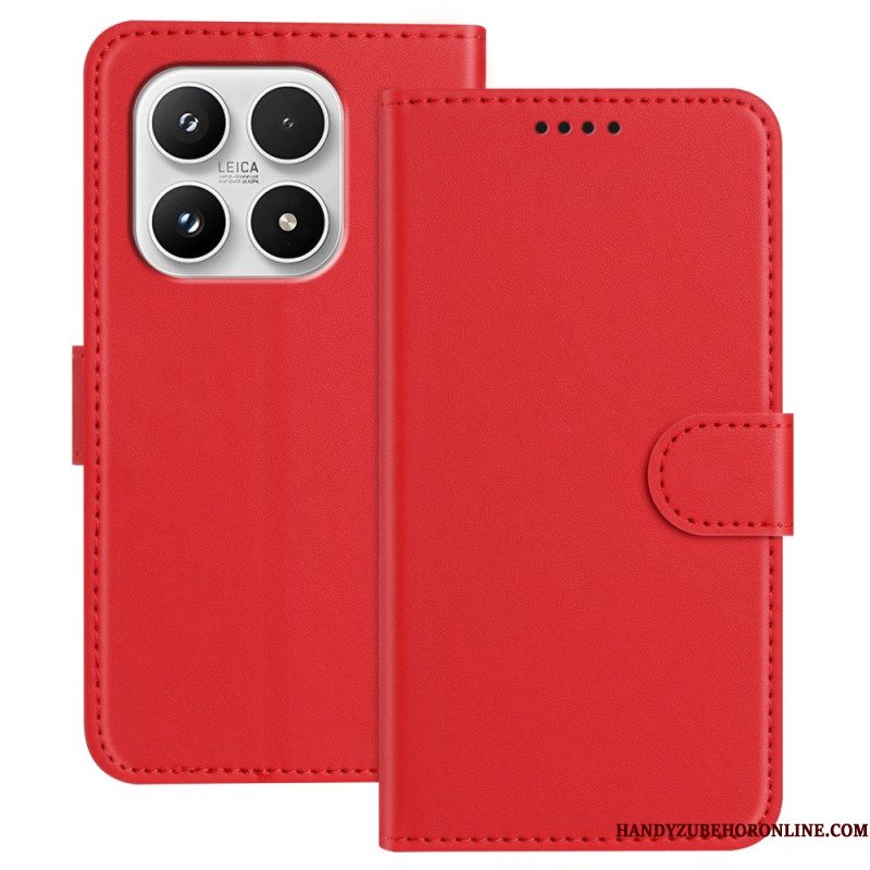 Flip Case Leren Xiaomi 17 Slank Pasvorm