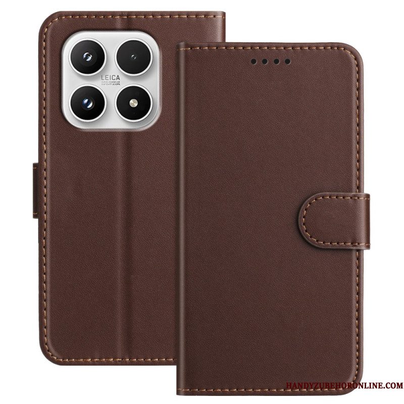 Flip Case Leren Xiaomi 17 Slank Pasvorm