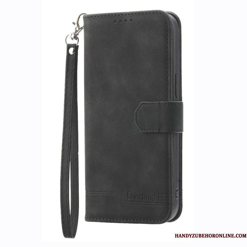 Flip Case Leren Xiaomi Redmi Note 14 4g Dierfeng