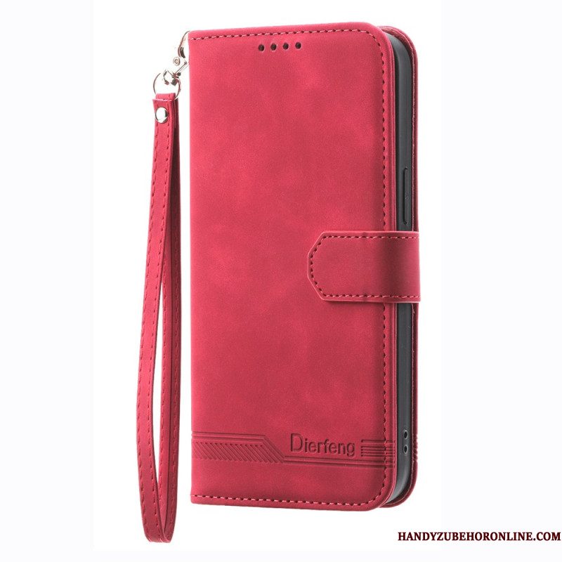 Flip Case Leren Xiaomi Redmi Note 14 4g Dierfeng