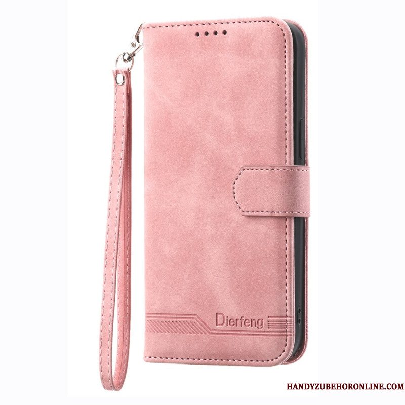 Flip Case Leren Xiaomi Redmi Note 14 4g Dierfeng