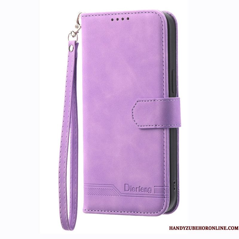 Flip Case Leren Xiaomi Redmi Note 14 4g Dierfeng
