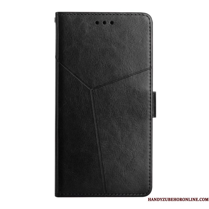 Flip Case Leren Xiaomi Redmi Note 14 4g Y-design Met Riem