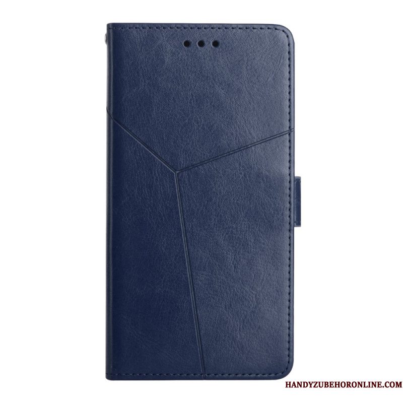 Flip Case Leren Xiaomi Redmi Note 14 4g Y-design Met Riem