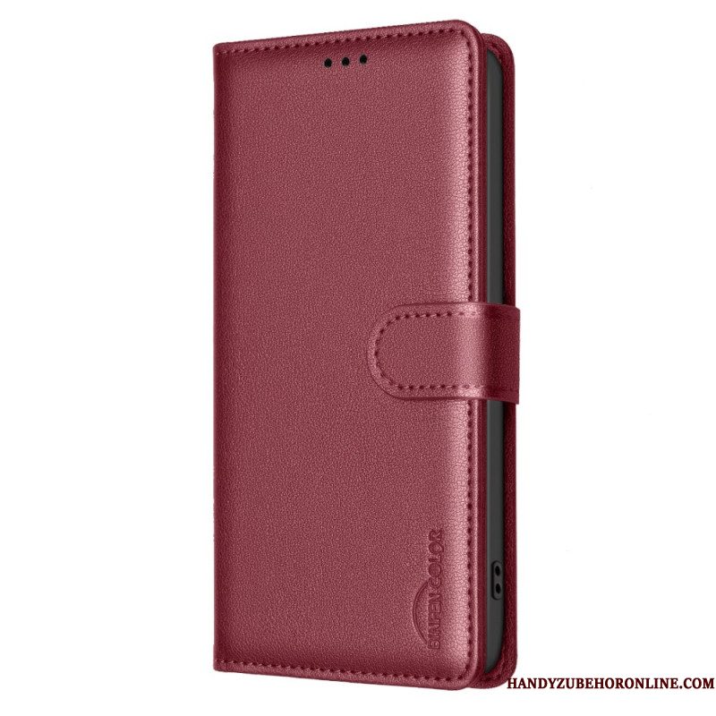 Flip Case Leren Xiaomi Redmi Note 14 5g Binfen Color Rfid-portemonnee