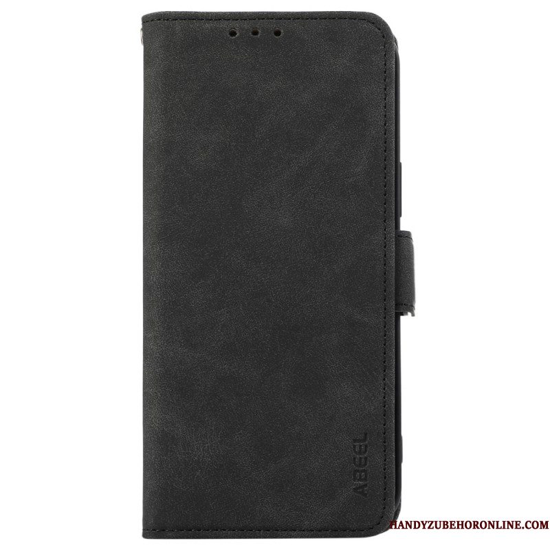 Flip Case Leren Xiaomi Redmi Note 14 5g Vintage-effect Abeel