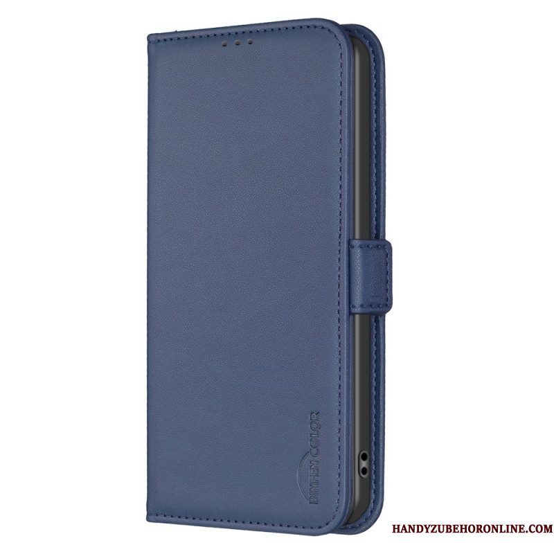 Flip Case Leren Xiaomi Redmi Note 14 Pro 4g Binfen Kleur