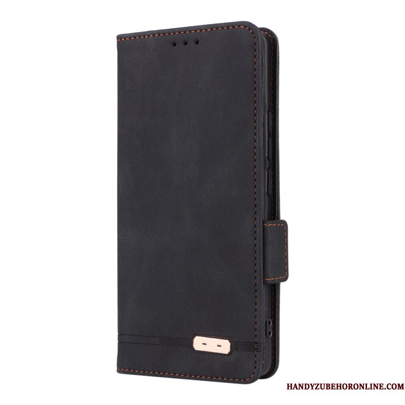 Flip Case Leren Xiaomi Redmi Note 14 Pro 4g Retro