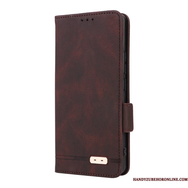 Flip Case Leren Xiaomi Redmi Note 14 Pro 4g Retro