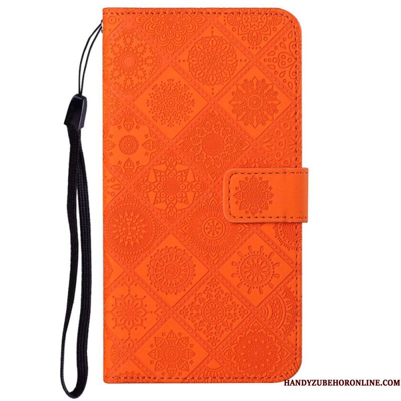 Flip Case Leren Xiaomi Redmi Note 14 Pro 5g Etnisch