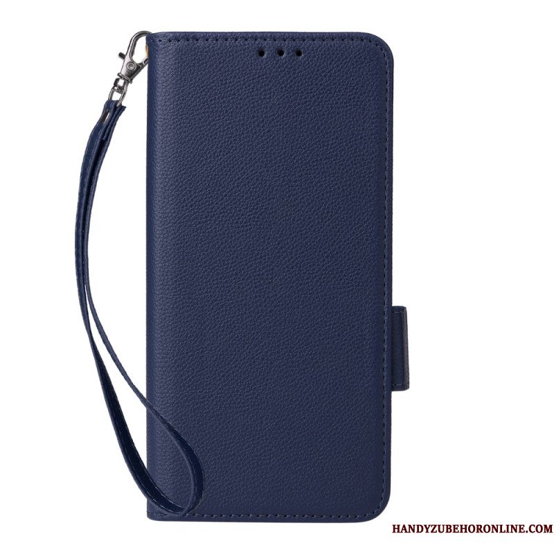 Flip Case Leren Xiaomi Redmi Note 14 Pro 5g Gestructureerd Bandoppervlak