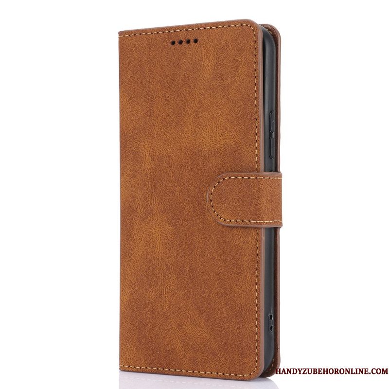 Flip Case Leren Xiaomi Redmi Note 14 Pro Plus 5g Met Portemonnee En Standaard