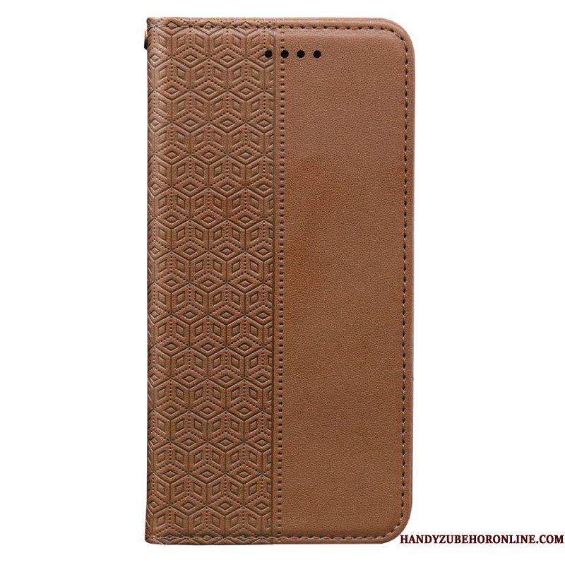 Flip Case Leren Xiaomi Redmi Note 15 Pro Plus 5g Flipcover Met Bandje En Rand