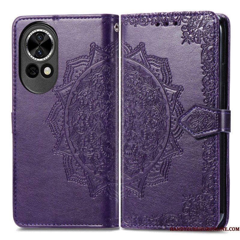 Folio-hoesje Huawei Nova 13 Telefoonhoesje Zonmandala
