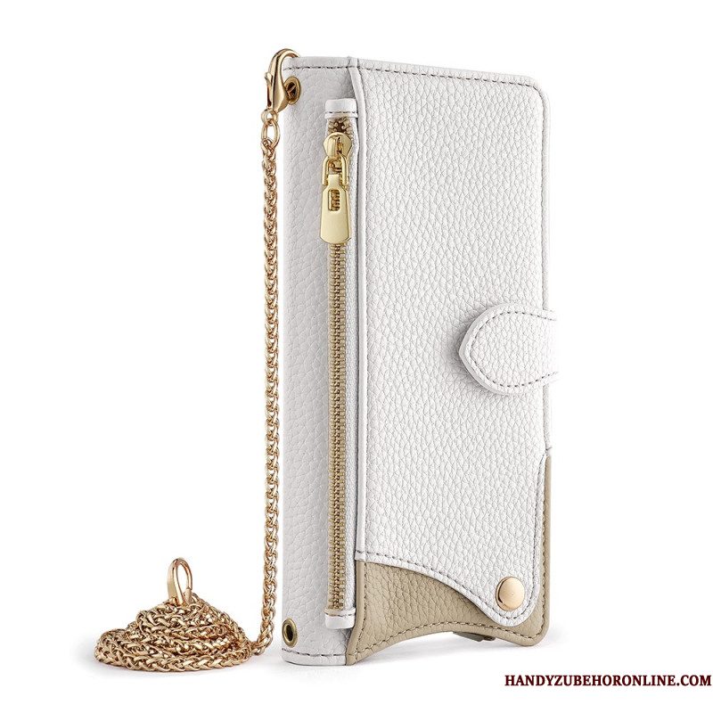 Folio-hoesje Huawei Pura 80 Portemonnee Met Ketting