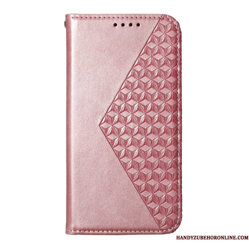Folio-hoesje Samsung Galaxy A17 4g / 5g Diamantpatroon