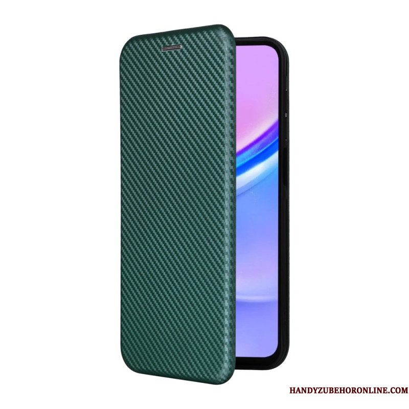 Folio-hoesje Samsung Galaxy A17 4g / 5g Koolstofvezel