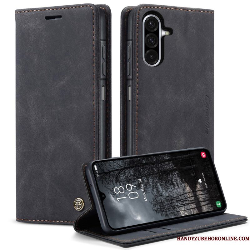 Folio-hoesje Samsung Galaxy A17 4g / 5g Suède-effect Caseme