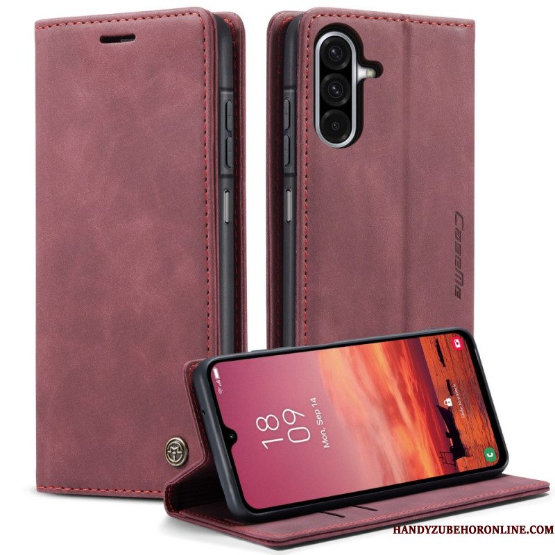 Folio-hoesje Samsung Galaxy A17 4g / 5g Suède-effect Caseme