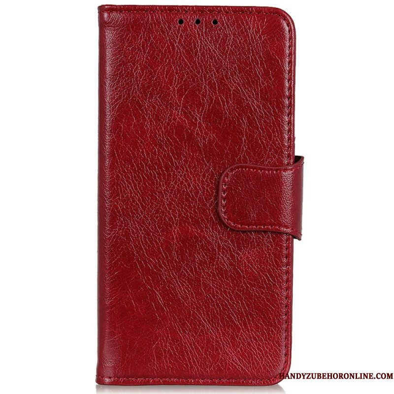 Folio-hoesje Samsung Galaxy A17 4g / 5g Telefoonhoesje Nappa Textuur