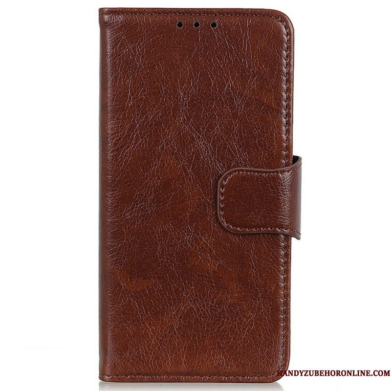 Folio-hoesje Samsung Galaxy A17 4g / 5g Telefoonhoesje Nappa Textuur