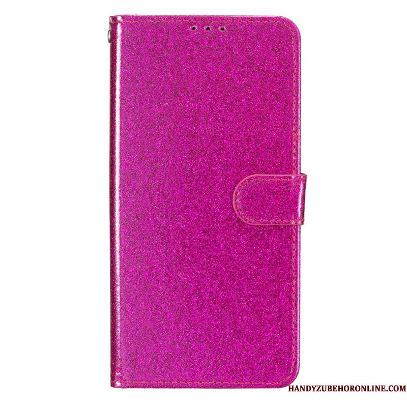 Folio-hoesje Samsung Galaxy A17 4g / 5g Telefoonhoesje Pailletten