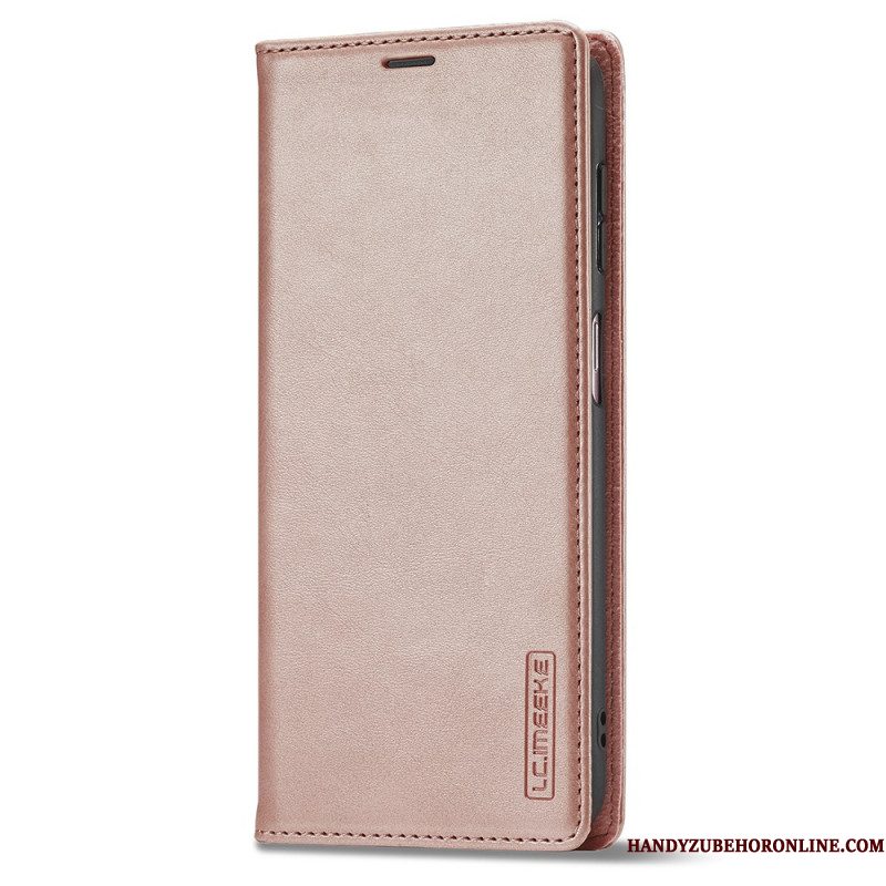 Folio-hoesje Samsung Galaxy A17 4g / 5g Telefoonhoesje Suède-effect