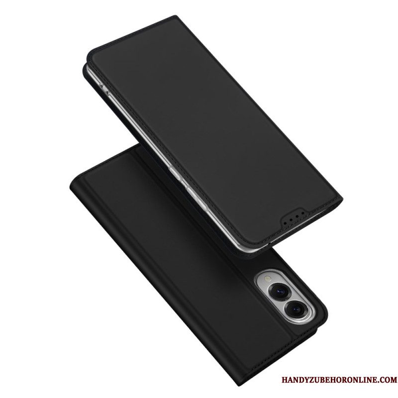 Folio-hoesje Samsung Galaxy S25 5g Edge Dux Ducis Pro Series Skin