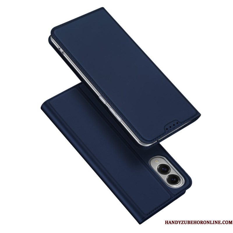 Folio-hoesje Samsung Galaxy S25 5g Edge Dux Ducis Pro Series Skin