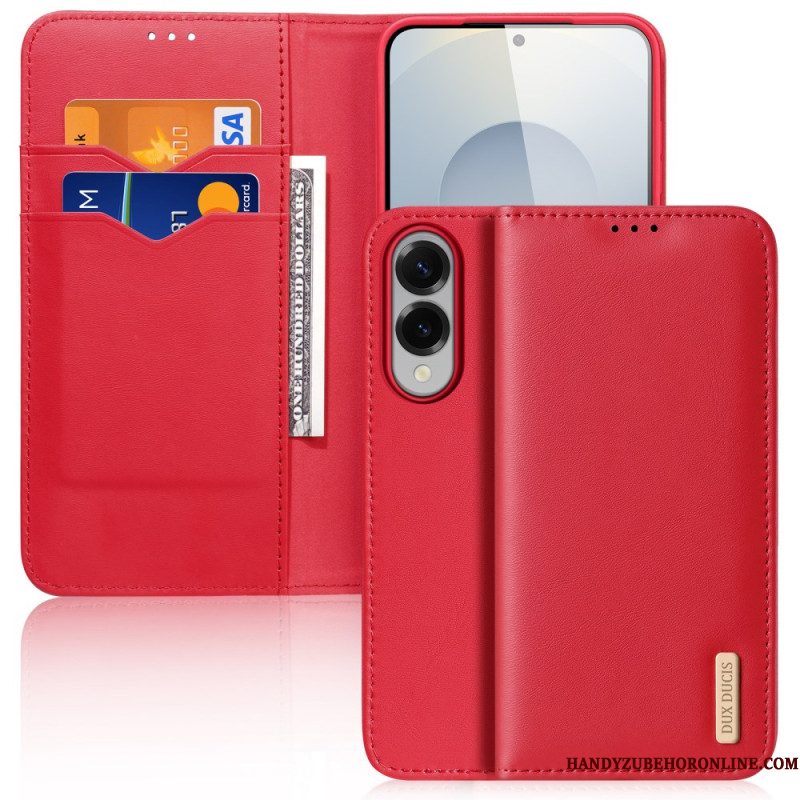 Folio-hoesje Samsung Galaxy S25 5g Edge Hivo-serie Dux Ducis