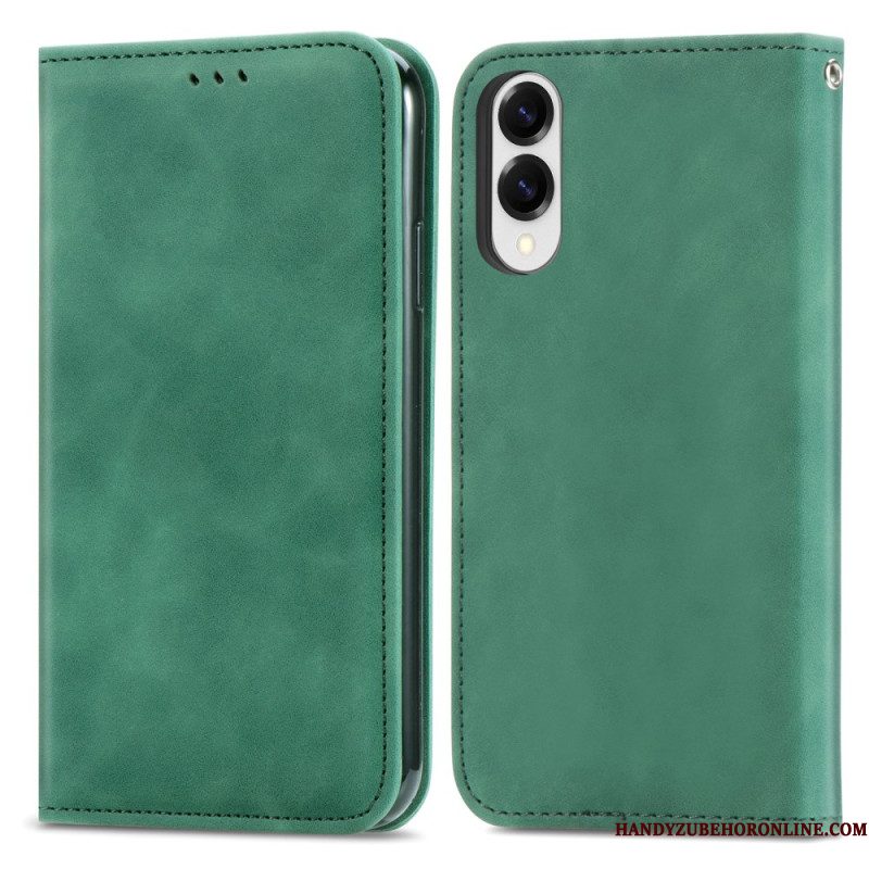 Folio-hoesje Samsung Galaxy S25 5g Edge Kaarthouder En Magnetische Sluiting