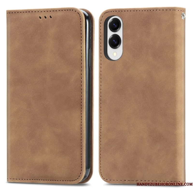 Folio-hoesje Samsung Galaxy S25 5g Edge Kaarthouder En Magnetische Sluiting