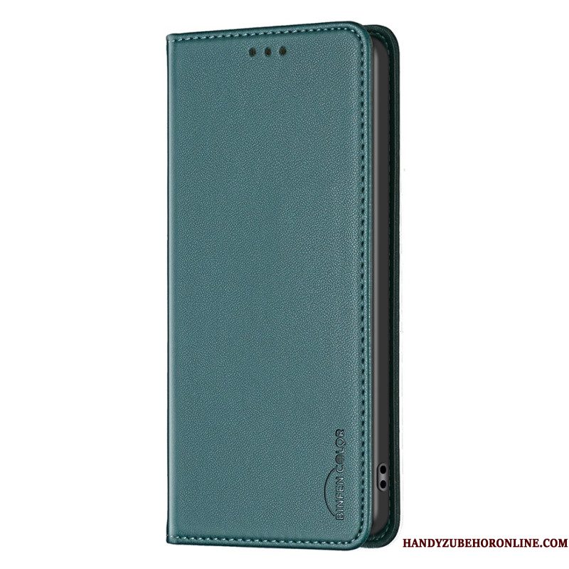 Folio-hoesje Samsung Galaxy S25 5g Edge Klassieke Binfen-kleur