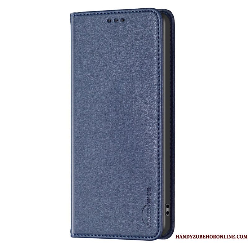 Folio-hoesje Samsung Galaxy S25 5g Edge Klassieke Binfen-kleur