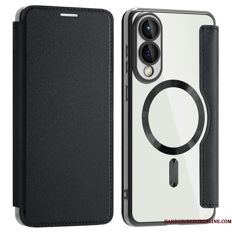 Folio-hoesje Samsung Galaxy S25 5g Edge Magsafe-compatibel Met Rfid-blokkering Bescherming Hoesje