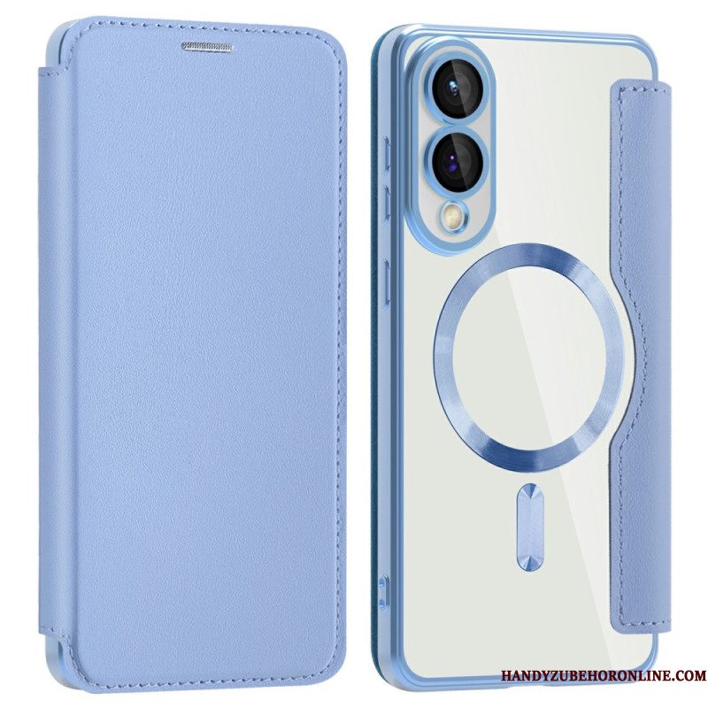 Folio-hoesje Samsung Galaxy S25 5g Edge Magsafe-compatibel Met Rfid-blokkering Bescherming Hoesje