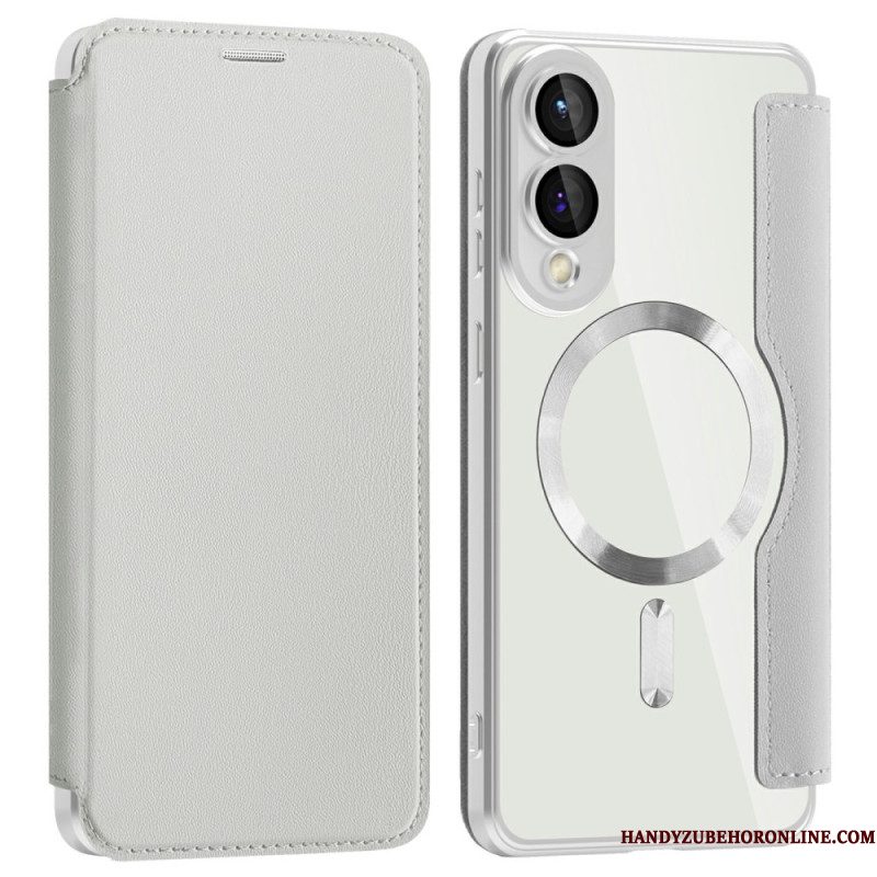 Folio-hoesje Samsung Galaxy S25 5g Edge Magsafe-compatibel Met Rfid-blokkering Bescherming Hoesje
